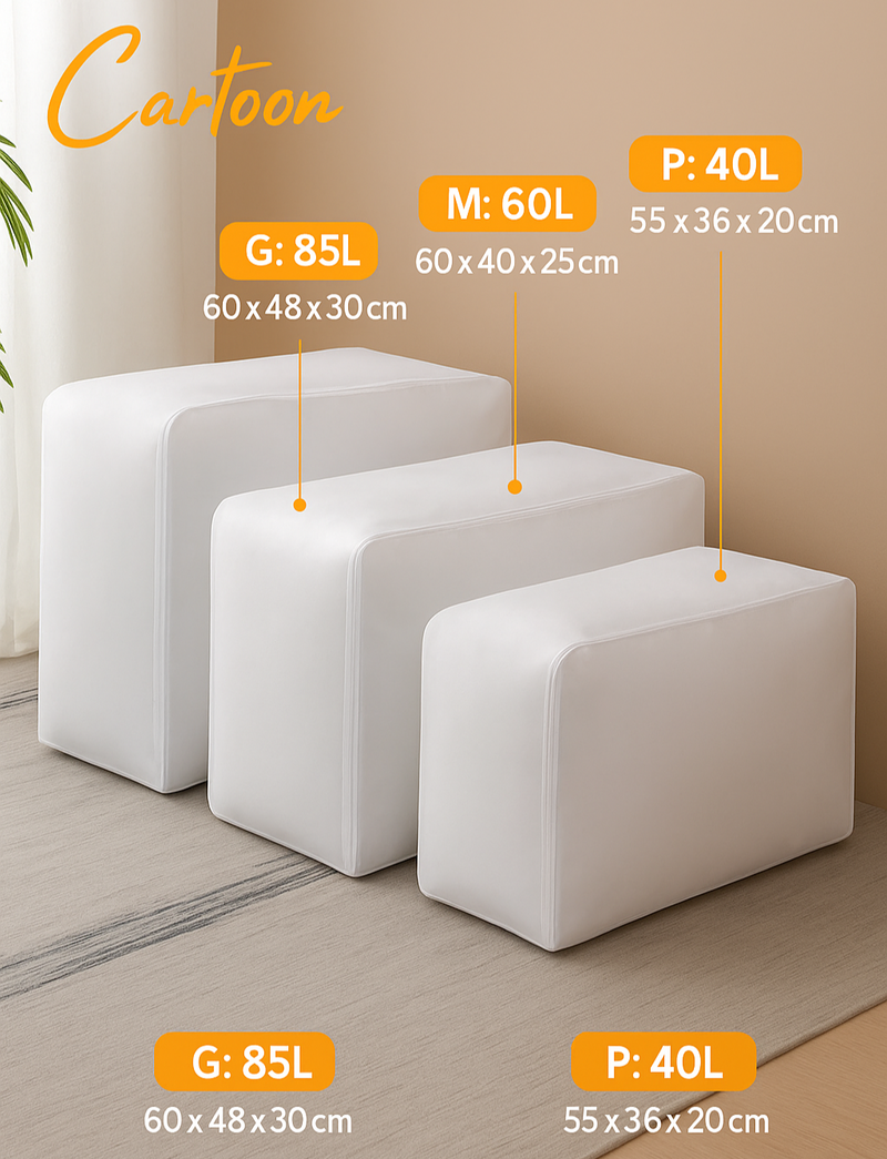 Maxi Bag Guardiã: Recupere o Espaço Perdido no seu Quarto