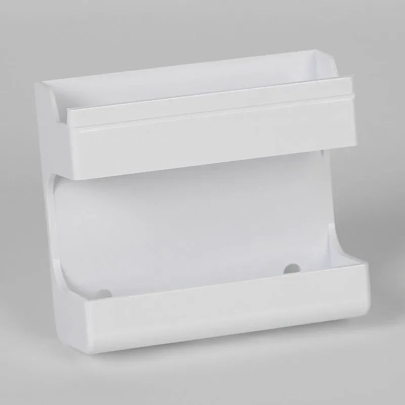 Suporte de Parede Elegance: Organize Controles e Celulares Sem Furos