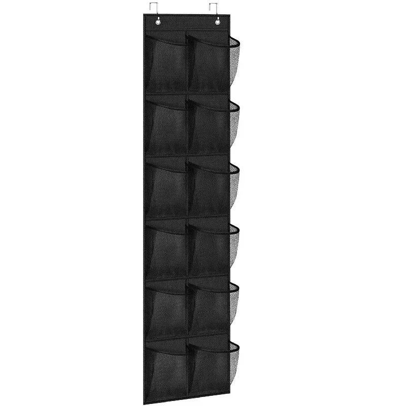 Sapateira Vertical Vision: 24 Bolsos Para o Fim da Bagunça