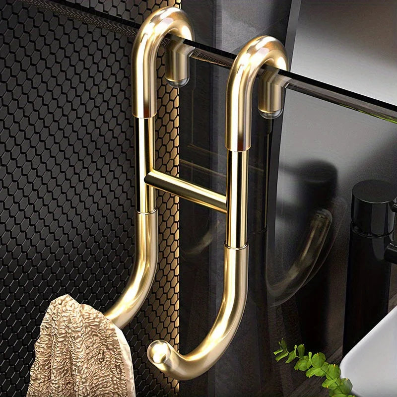 Gancho Premium para Box - Elegância e Praticidade Sem Furos