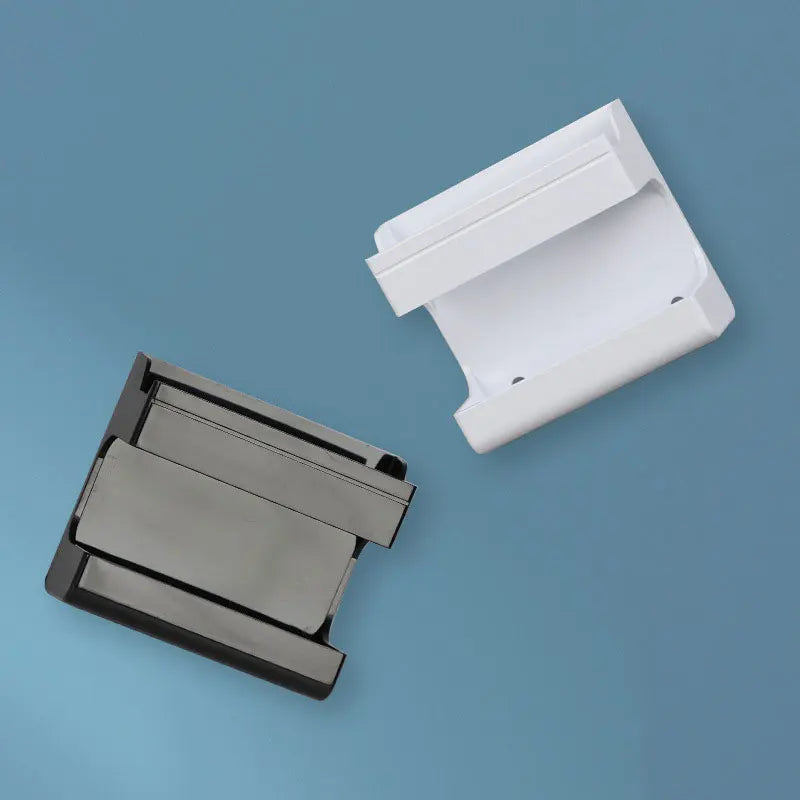 Suporte de Parede Elegance: Organize Controles e Celulares Sem Furos