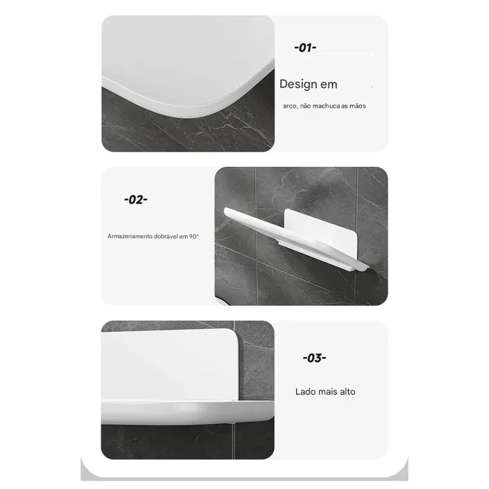 Prateleira Dobrável AirShelf - Zero furos